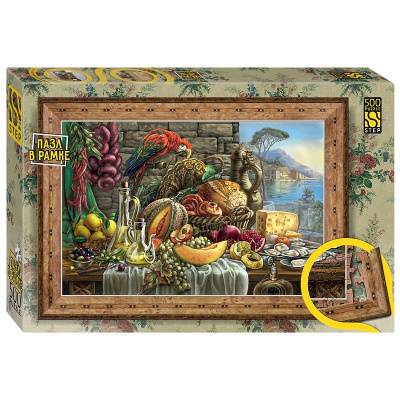 Пазл Puzzle 500 Натюрморт с попугаем Step Puzzle 91029